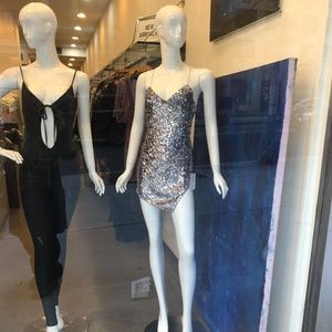 For Love and Lemons size small sequin mini dress